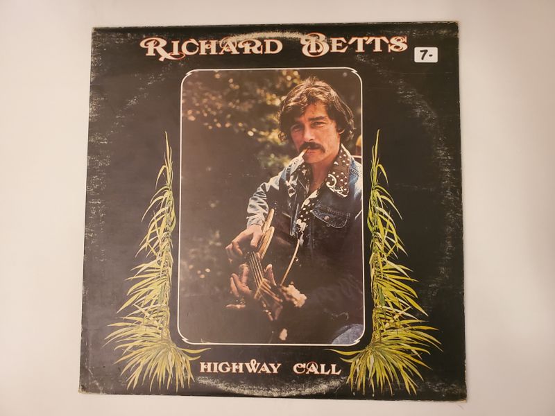 Richard Betts Highway Call vinyl record